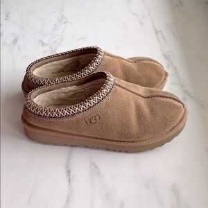 UGG Chestnut Suede Slip-Ons